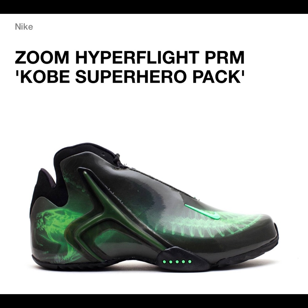 *RARE* Nike ZOOM HYPERFLIGHT PRM - Kobe Superhero Pack!!!